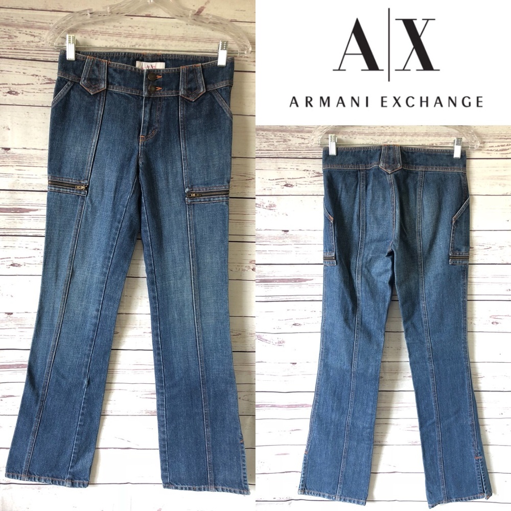 Like New ARMANI EXCHANGE A|X Bootcut Jeans 28x32